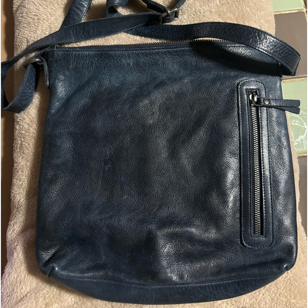 Blue latico bag